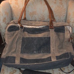 Upcycled weekend bag